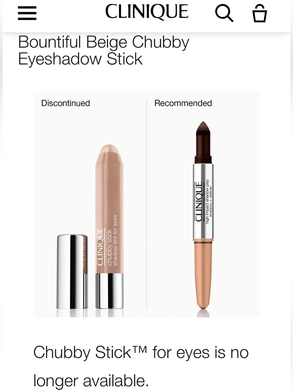 CLINIQUE new Whole Lotta Chubby Stick Set